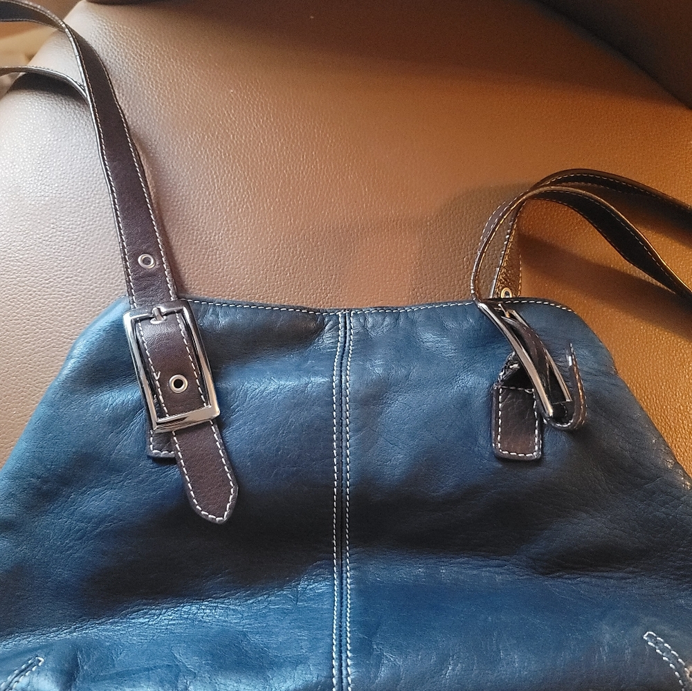 Navy Handbag